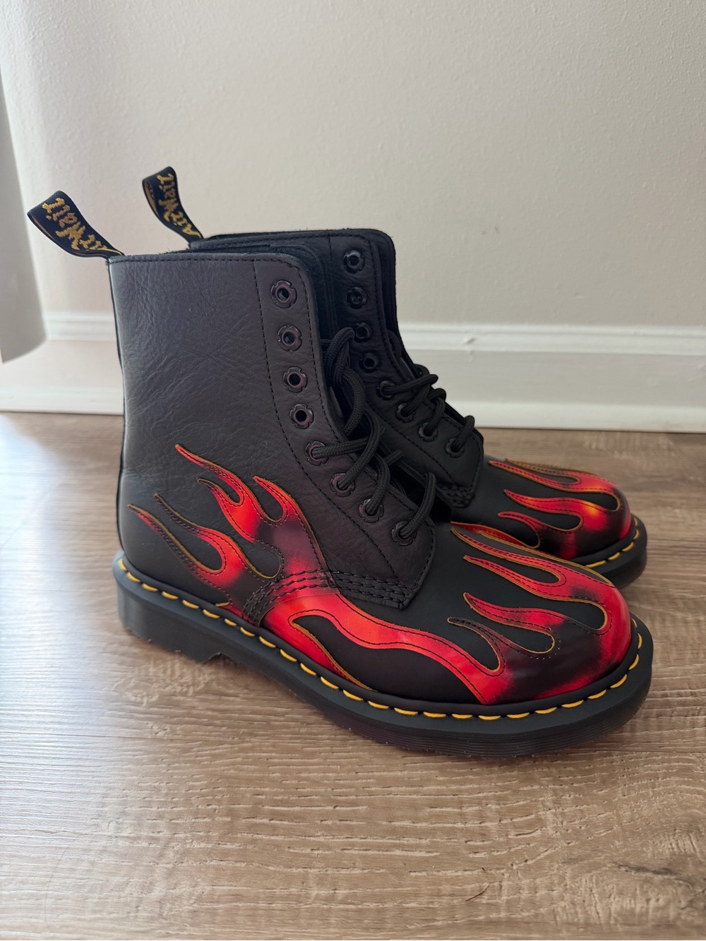 Dr. Martens 1460 Pascal Flame Boots